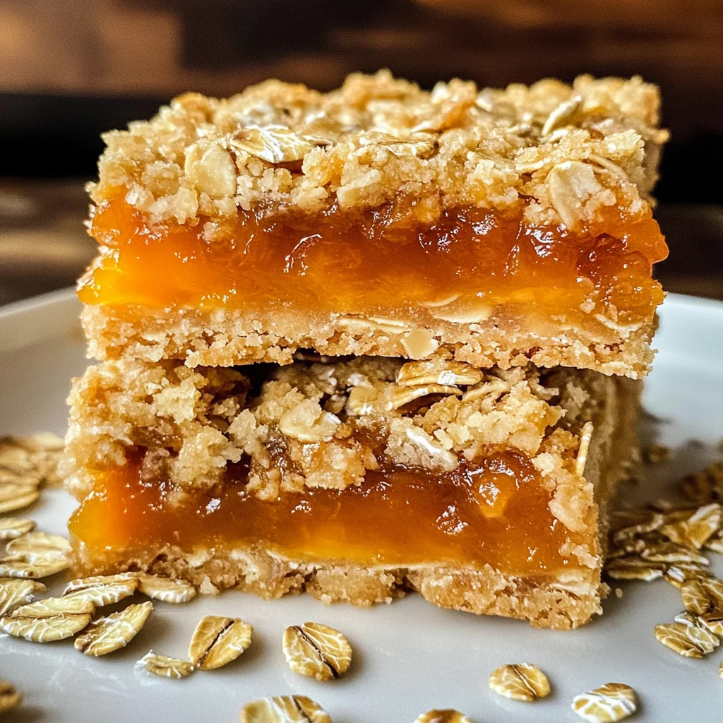 Apricot Oatmeal Bars