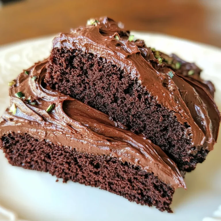 Chocolate Lover's Zucchini Cake