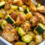Easy Baked Chicken and Zucchini Recipe