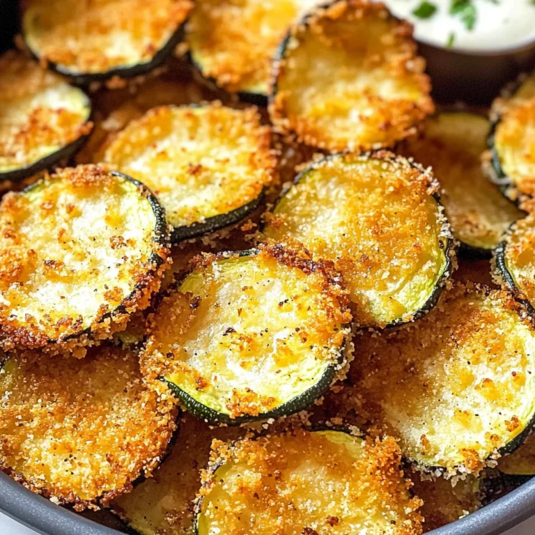 Air Fryer Zucchini Chips