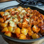 BBQ Chicken Potato Skillet