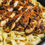 Blackened Cajun Chicken Alfredo