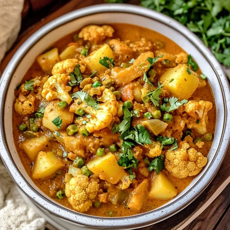 Cauliflower Potato Curry