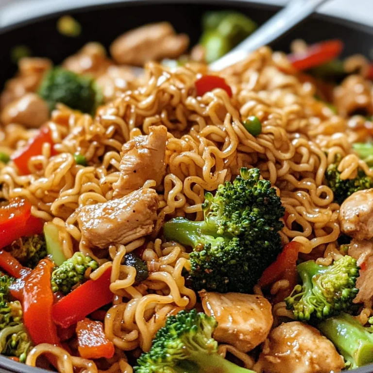 Chicken Ramen Stir Fry