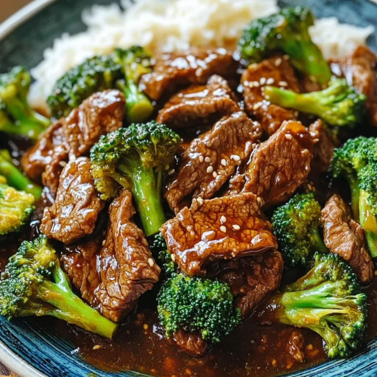 Chinese Beef and Broccoli (牛肉炒西兰花)