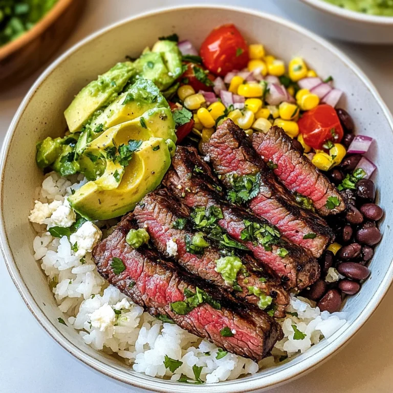 Cilantro Lime Steak Bowls: A Flavorful Recipe for a Quick Dinner