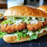 Crispy Chicken Caesar Sandwich