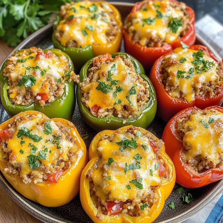 Easy Stuffed Bell Peppers Recipe
