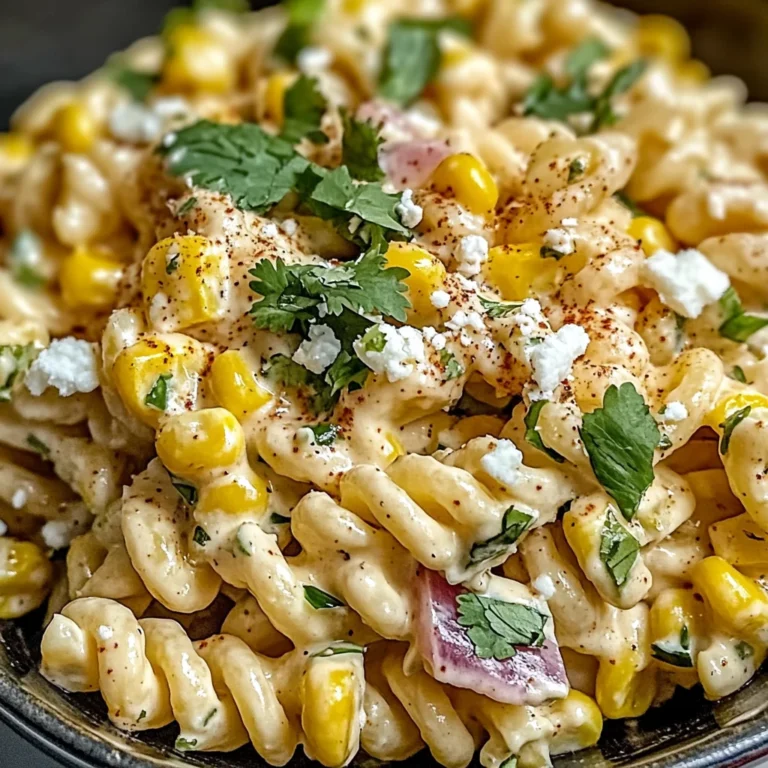 Mexican Street Corn Pasta Salad is a must-try dish!