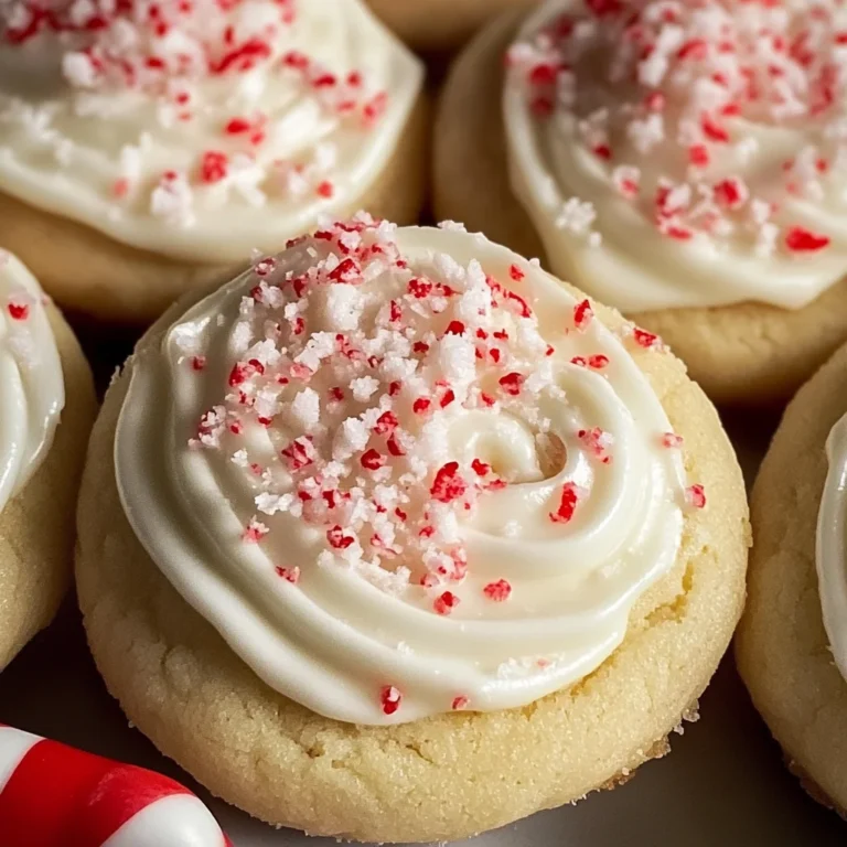 Peppermint Meltaway Cookies