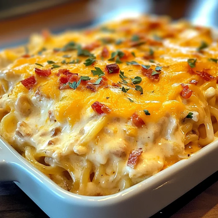 Spicy Southern Cheesy Chicken Spaghetti Casserole