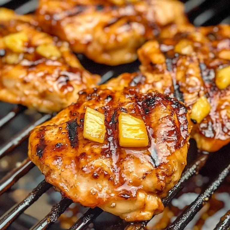 Whiskey Pineapple Chicken
