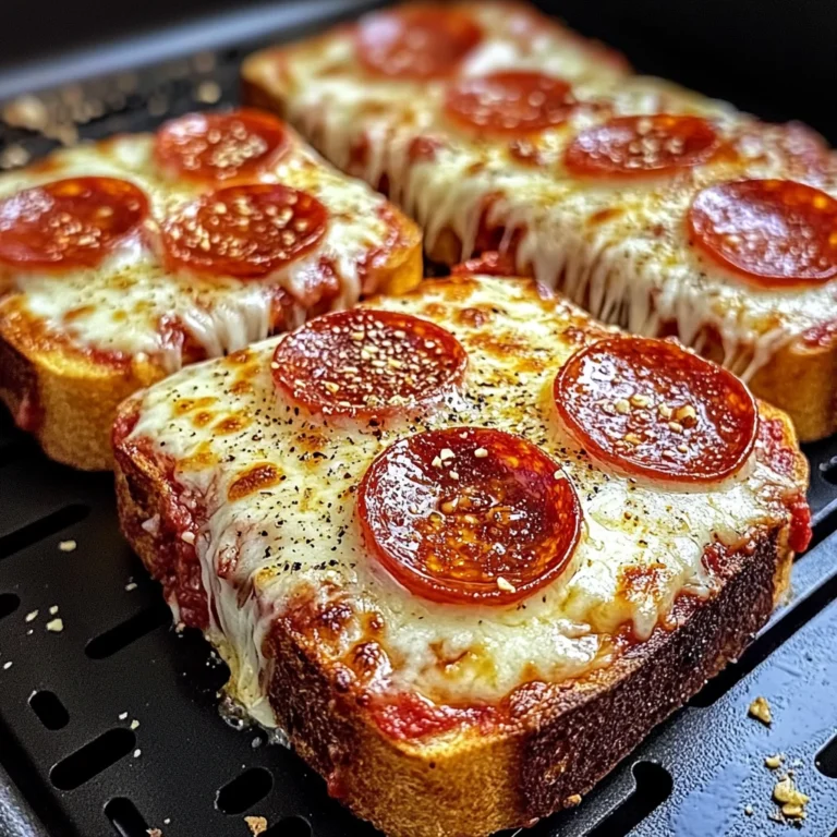 Air Fryer Pizza Toast: Crispy, Cheesy, and Ready in Minutes