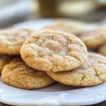Apple Cider Snickerdoodle Cookies