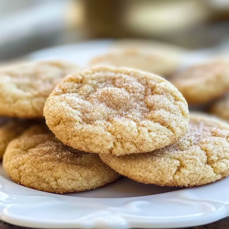 Apple Cider Snickerdoodle Cookies