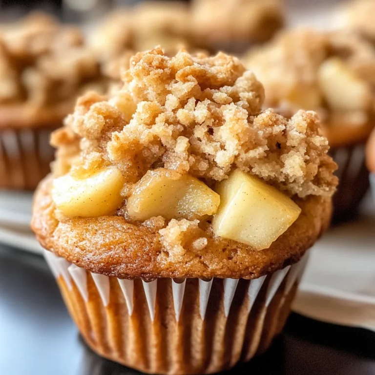 Apple Crumble Muffins