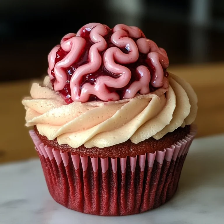 Bleeding Brain Cupcakes