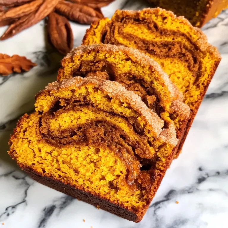 Cinnamon Swirl Pumpkin Bread Mini Loaves