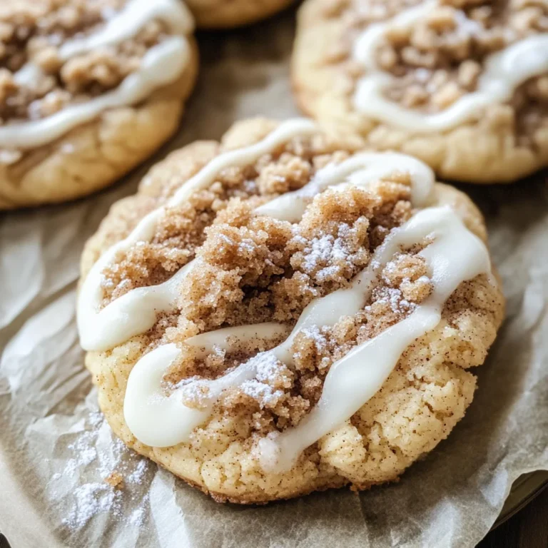 Coffee Cake Cookies
