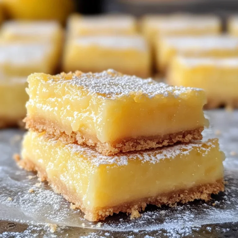 Creamy Lemon Squares