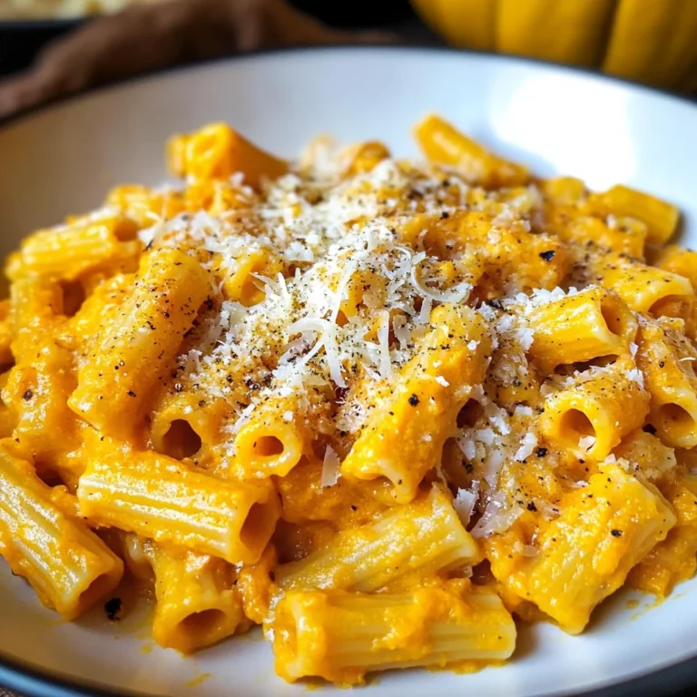 Creamy Parmesan Pumpkin Pasta