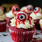 Halloween Augapfel Cupcakes