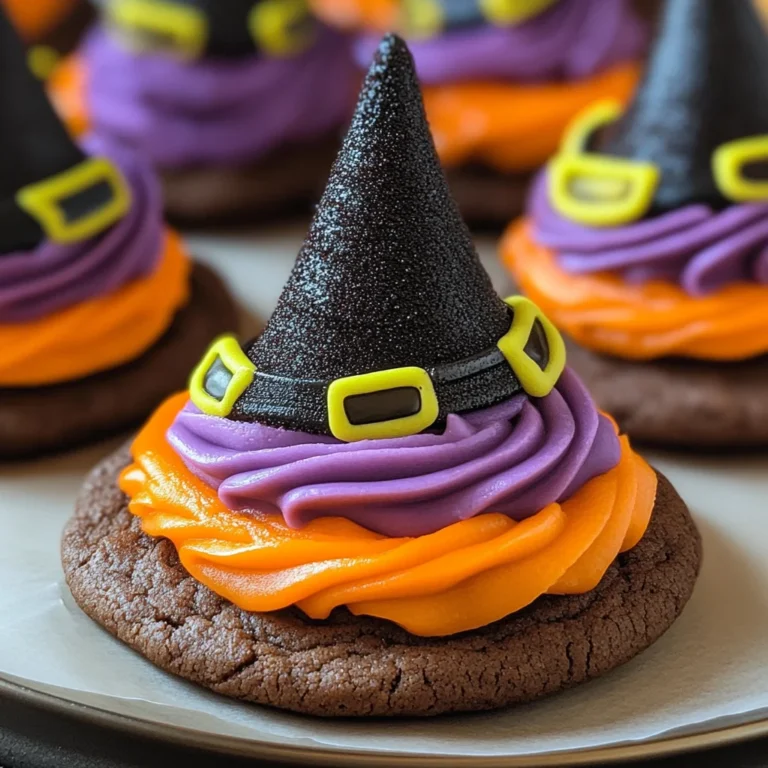 Halloween Witch Hat Cookies