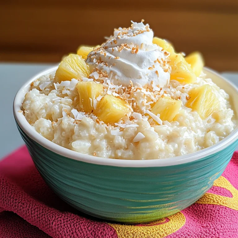 Hawaiian Rice Pudding {aka Rice Hawaiian}