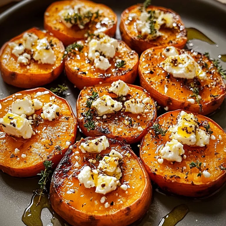 Honey Feta Sweet Potato Rounds: A Delicious & Easy Recipe