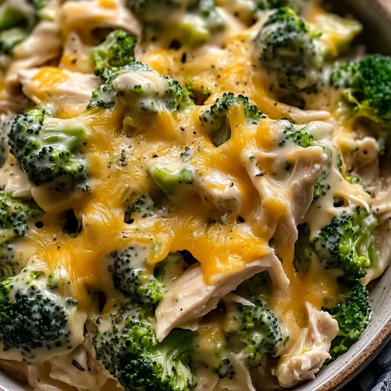 Irresistible Crockpot Creamy Broccoli Cheddar Chicken Delight