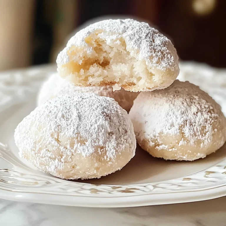 Italian Butterball Cookies