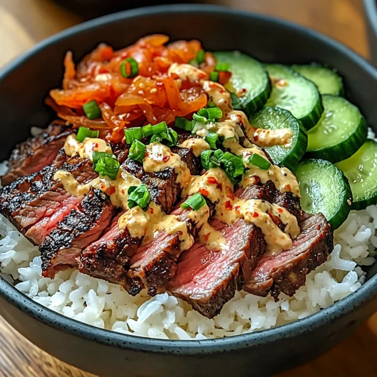 Korean BBQ Steak Bowls: A Delicious and Easy Recipe to Try Tonight