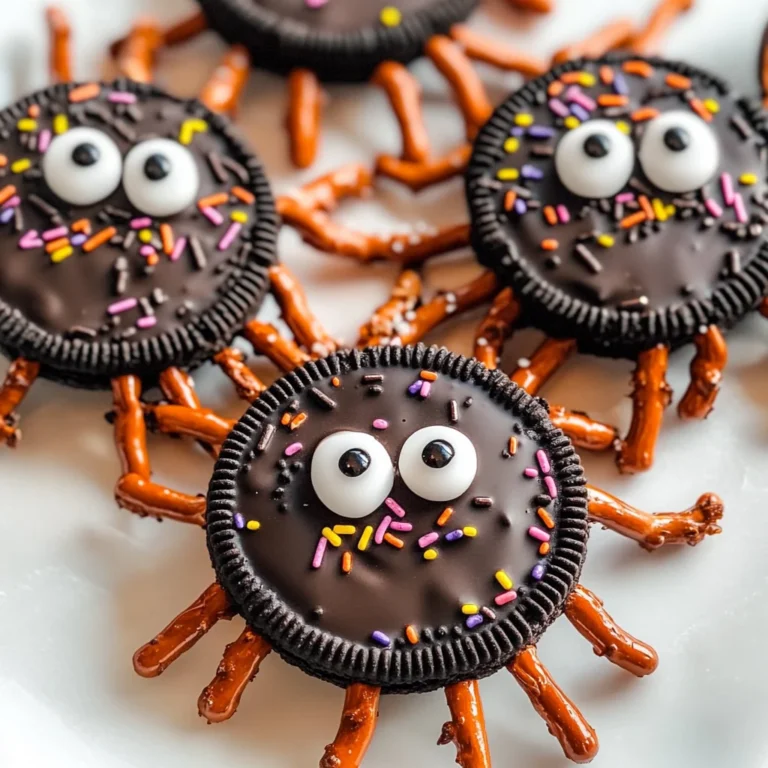Oreo Spider Halloween Cookies