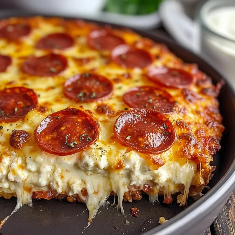 Pizza Style Cottage Cheese Bake – Easy Protein-Packed Dinner