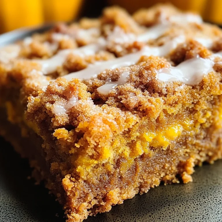 Pumpkin Coffee Cake
