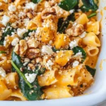 Pumpkin Feta Pasta