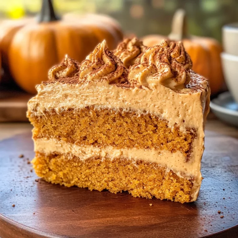 Pumpkin Spice Latte Cake