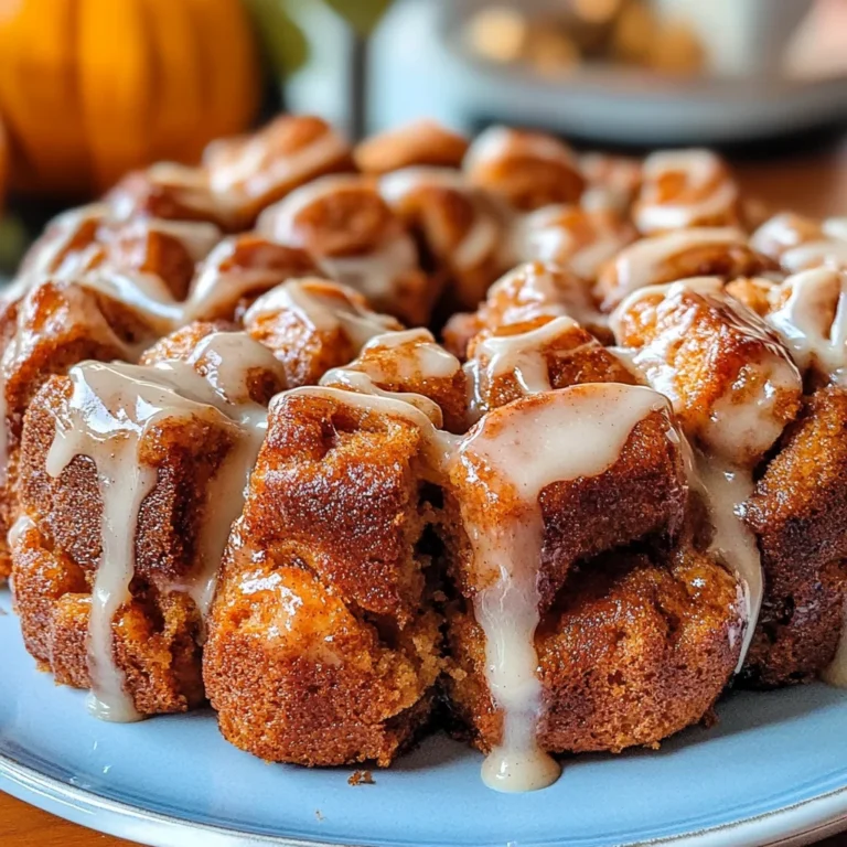 Pumpkin Spice Monkey Bread Recipe