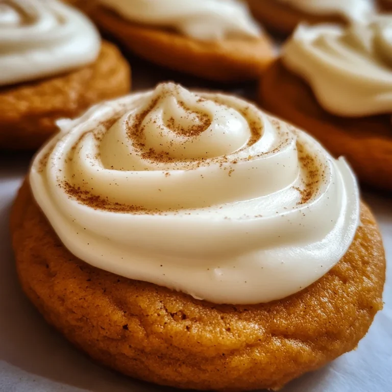 Pumpkin Sugar Cookies with Cream Cheese Frosting