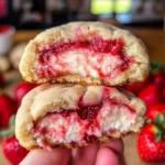 Strawberry Cheesecake Cookies