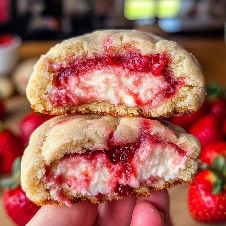 Strawberry Cheesecake Cookies