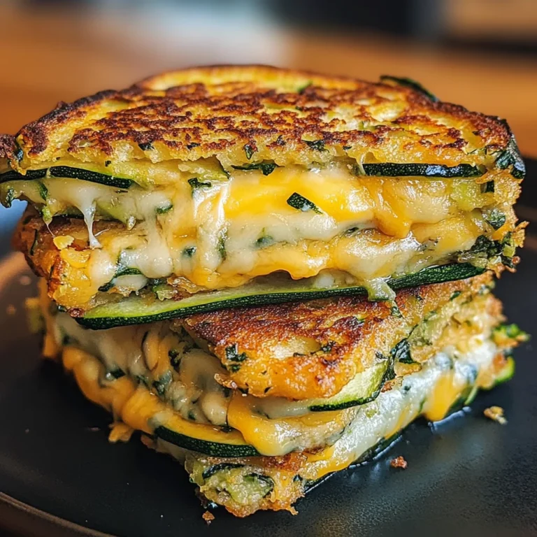 Zucchini Grilled Cheese